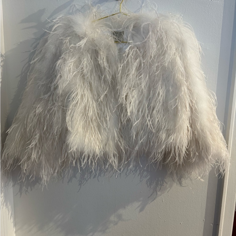 White Feather Jacket